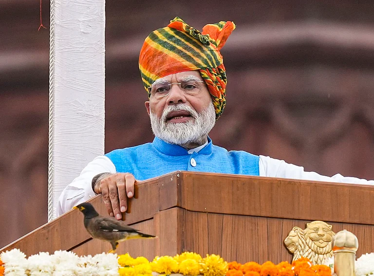 Opposition Slams PM Modi's I-Day Speech | - PTI